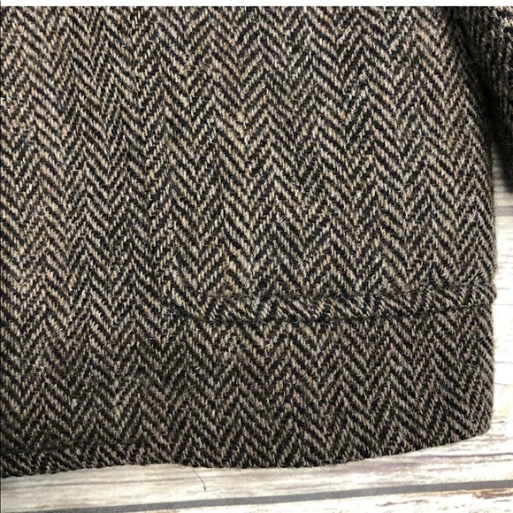 Vintage Harris Tweed Herringbone Blazer Jacket - Picture 4 of 11